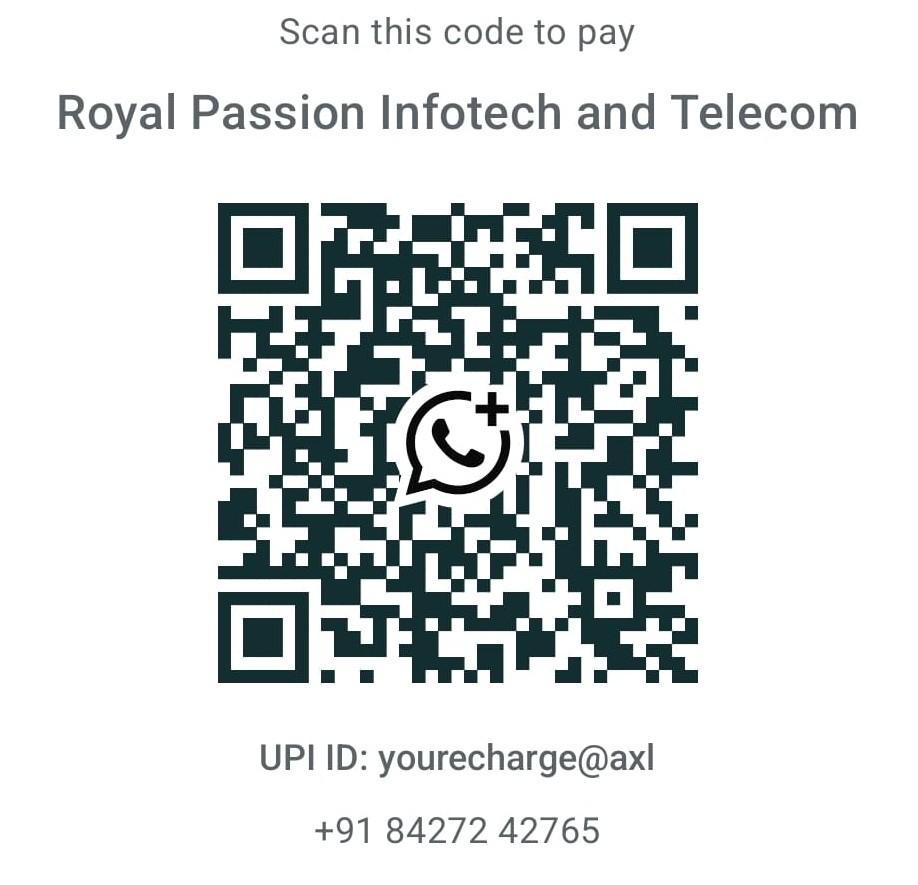 WhatsApp payment instructions