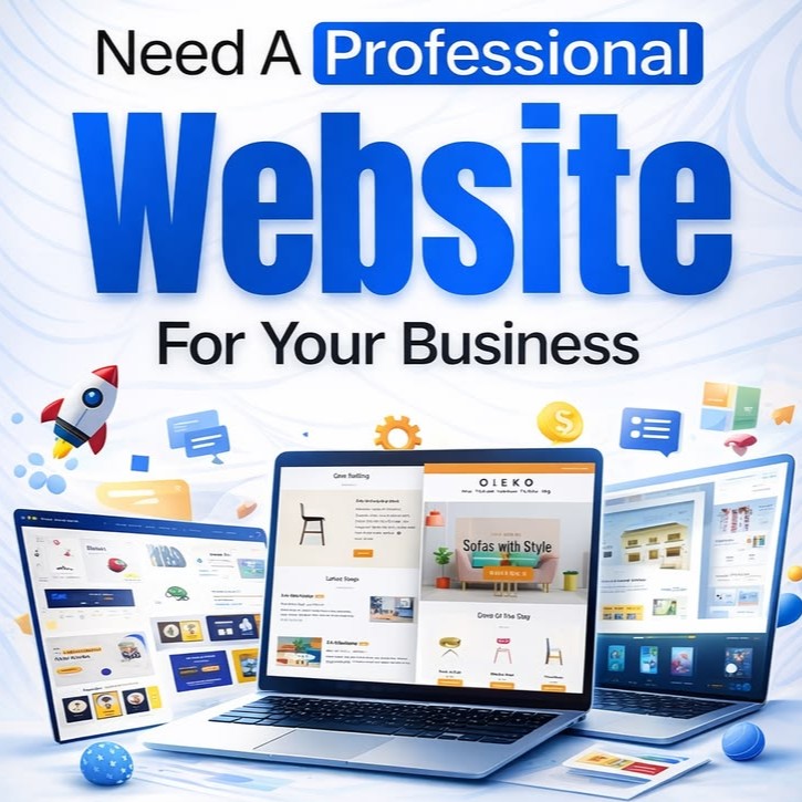 Professional website samples